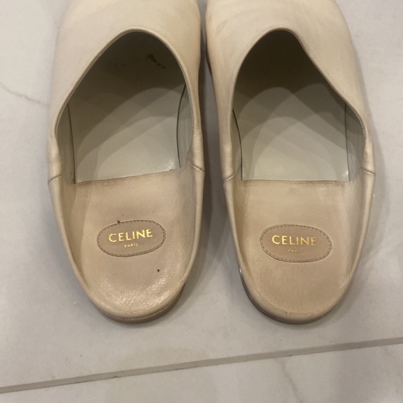 Celine a voucher pointed toe leather mule - Picture 2 of 4